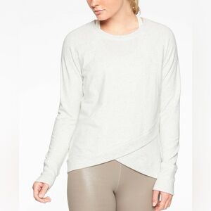 ATHLETA Serenity‎ Crisscross Sweatshirt